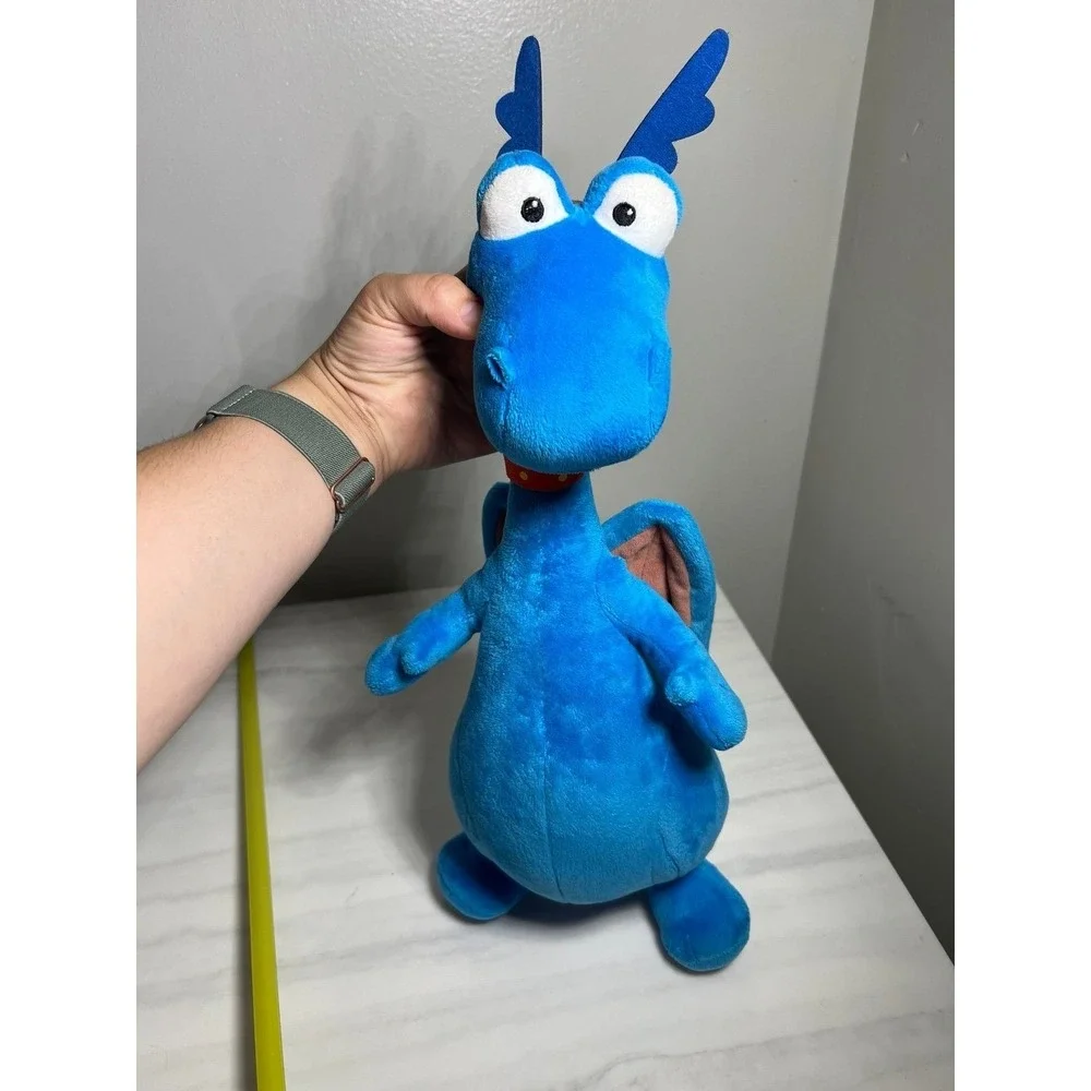 Disney Jr. Doc‎ McStuffins STUFFY THE BLUE DRAGON Plush STUFFED ANIMAL Toy